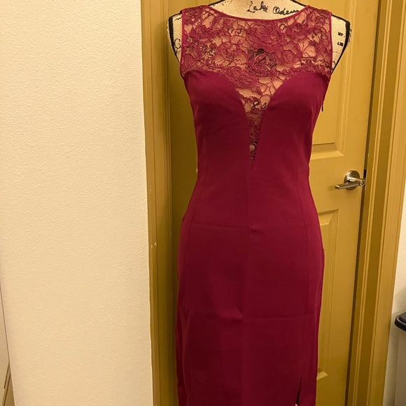 Emilio Pucci beautiful made in Italy bodycon dress lace top sexy 8 medium - Picture 3 of 14